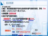 【沪科版】化学必修一  1.2.2 气体摩尔体积（课件+练习）