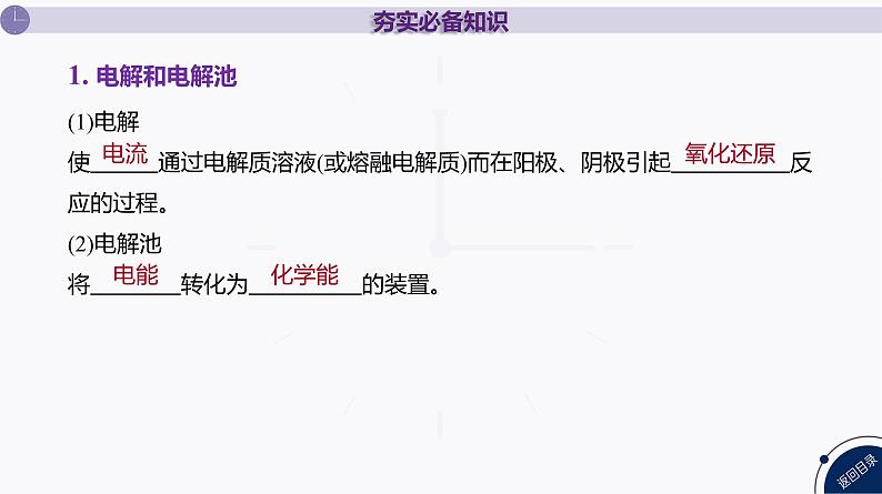 课件  高考化学一轮复习第七单元   化学反应与能量    第二十八讲　电解池　金属的腐蚀与防护04