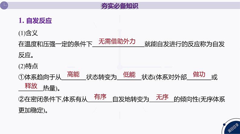 课件  高考化学一轮复习第八单元   化学反应速率与化学平衡   第32讲　化学反应的方向与调控04