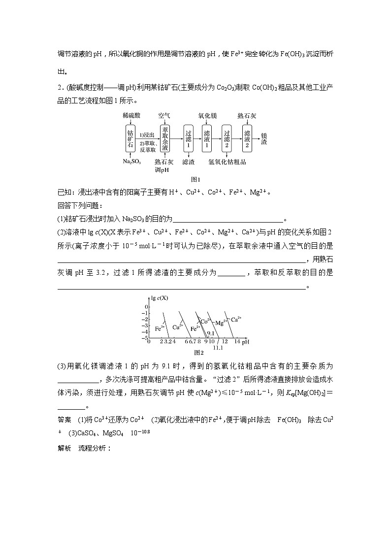 2025年高考化学一轮复习讲义（新高考版）第9章 第59讲　无机化工流程题的解题策略03
