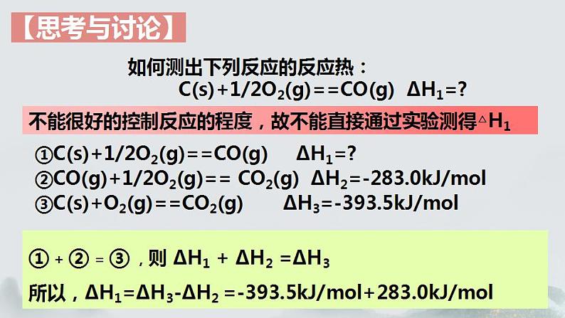 1.2.1  反应热的计算（第1课时 盖斯定律）（课件精讲）2024-2025学年高二化学同步课件精讲（人教版2019选择性必修1）02