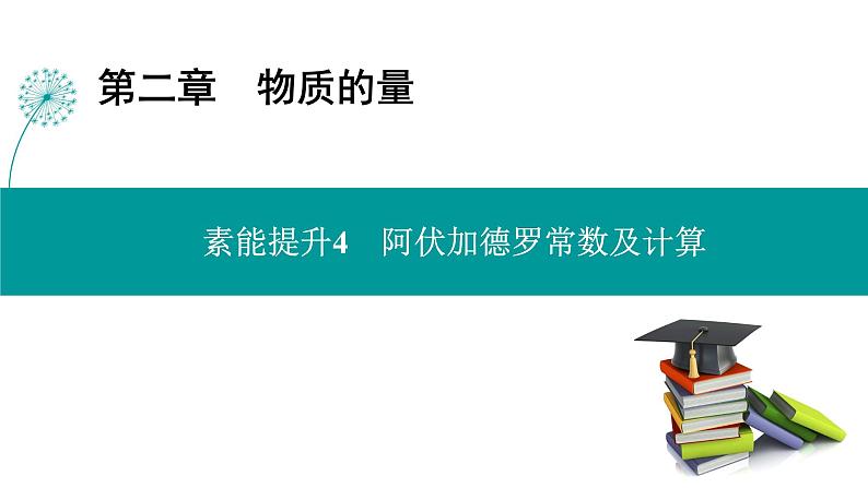 第二章  素能提升4　阿伏加德罗常数及计算-2025年高考化学一轮总复习课件01