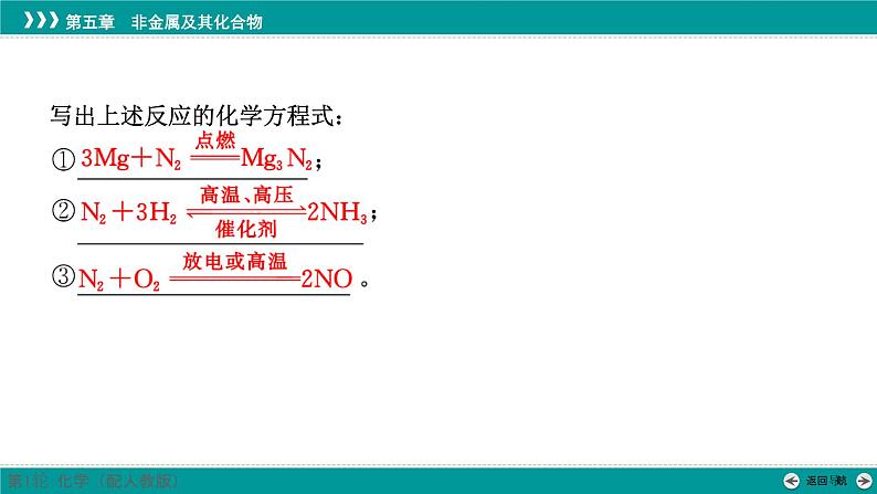 第五章  第二十一讲　氮及其氧化物　氨和铵盐-2025年高考化学一轮总复习课件06