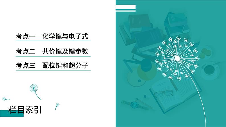 第六章  第二十六讲　化学键　配合物和超分子-2025年高考化学一轮总复习课件第3页