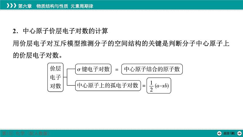 第六章  第二十七讲　分子的空间结构-2025年高考化学一轮总复习课件05