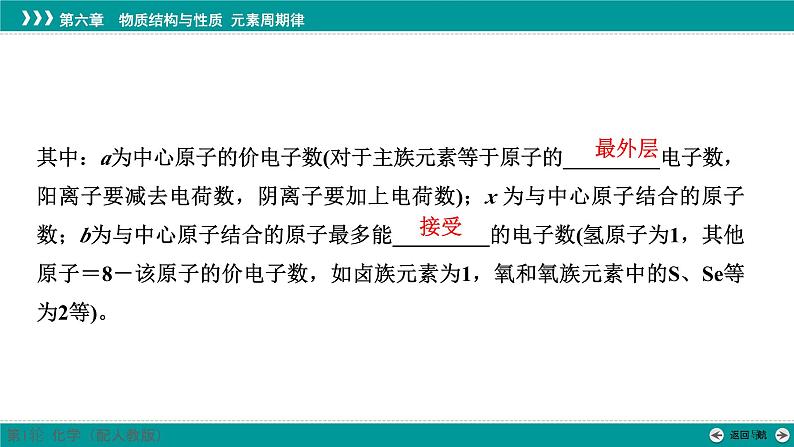 第六章  第二十七讲　分子的空间结构-2025年高考化学一轮总复习课件06