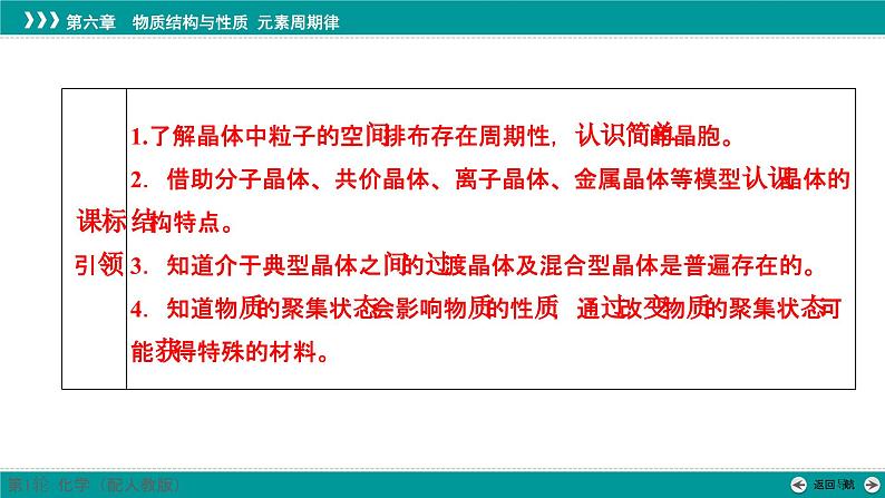 第六章  第二十九讲　晶体结构与性质-2025年高考化学一轮总复习课件02