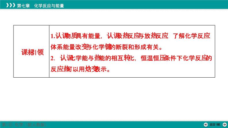 第七章  第三十讲　反应热　热化学方程式-2025年高考化学一轮总复习课件05