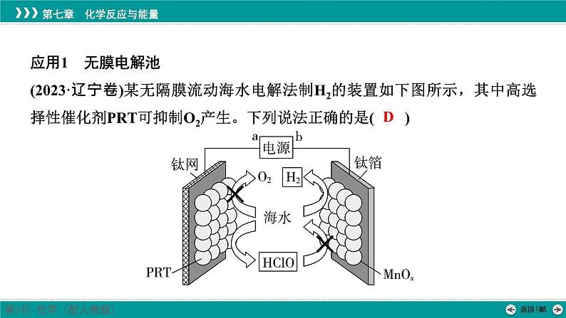 第七章  教考衔接2　离子交换膜电解池模型及应用-2025年高考化学一轮总复习课件05