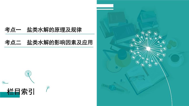 第九章  第43讲　盐类的水解-2025年高考化学一轮总复习课件03