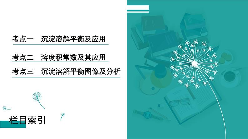 第九章  第45讲　沉淀溶解平衡及图像分析-2025年高考化学一轮总复习课件03