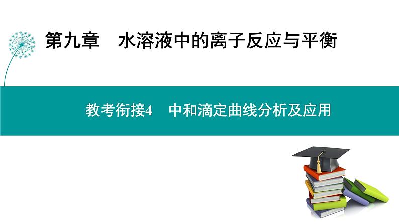 第九章  教考衔接4　中和滴定曲线分析及应用-2025年高考化学一轮总复习课件01