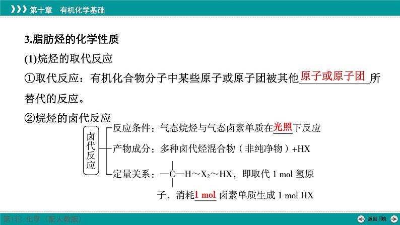 第十章  第48讲　烃　化石燃料-2025年高考化学一轮总复习课件08