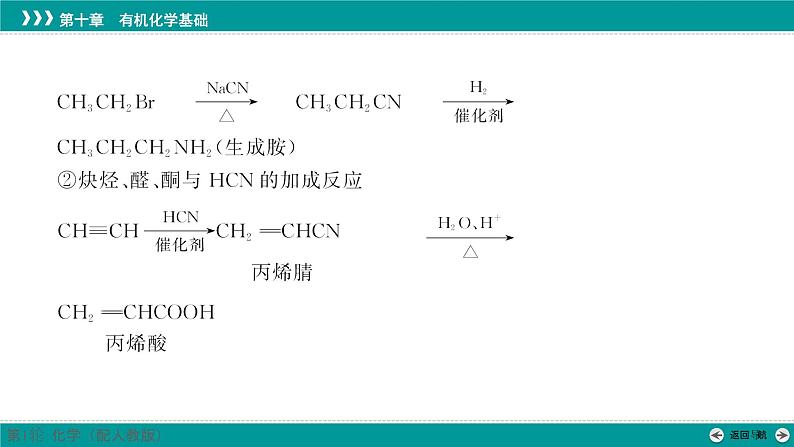 第十章  第53讲　有机合成及合成路线的设计-2025年高考化学一轮总复习课件第6页