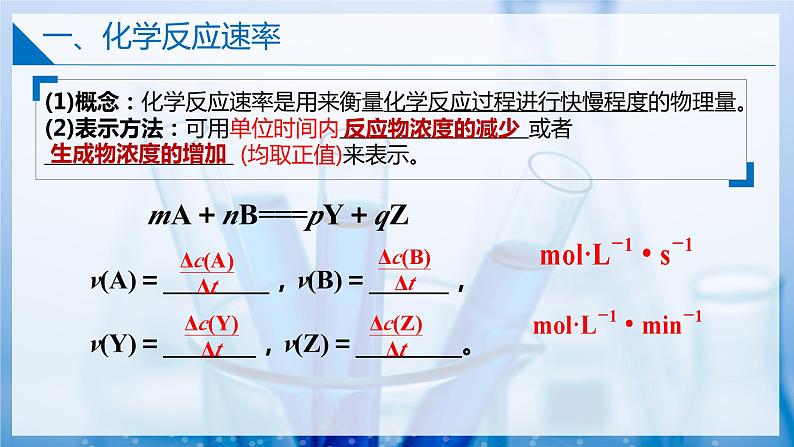 【沪科版】选择性必修一化学  2.3化学反应速率 (课件+练习）04