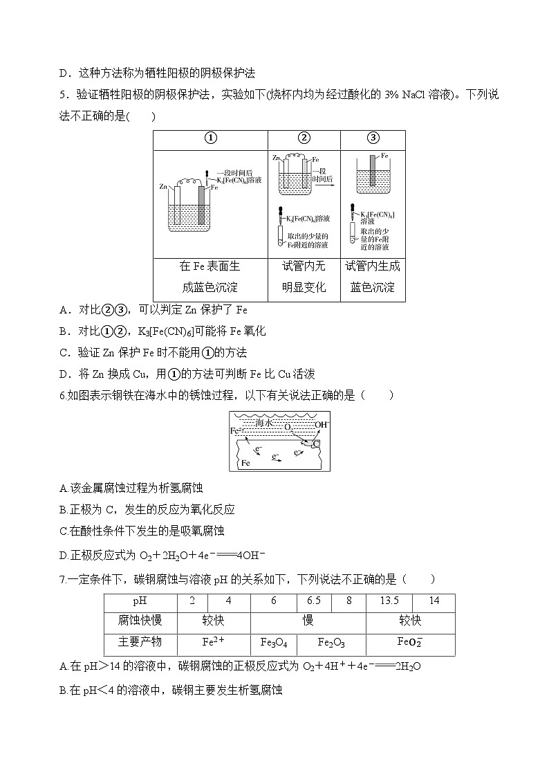 【沪科版】选择性必修一化学  4.4金属的电化学腐蚀与防护 （金属的电化学腐蚀 ）(课件+练习+素材）02