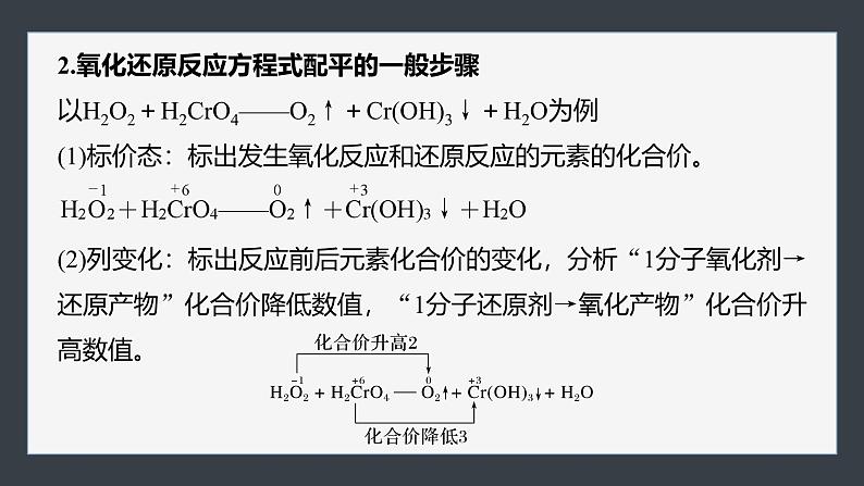 第1章　第3节　第4课时　氧化还原反应方程式的配平-人教版高一化学必修一课件（含练习）06