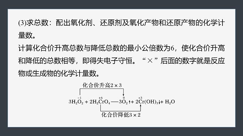 第1章　第3节　第4课时　氧化还原反应方程式的配平-人教版高一化学必修一课件（含练习）07