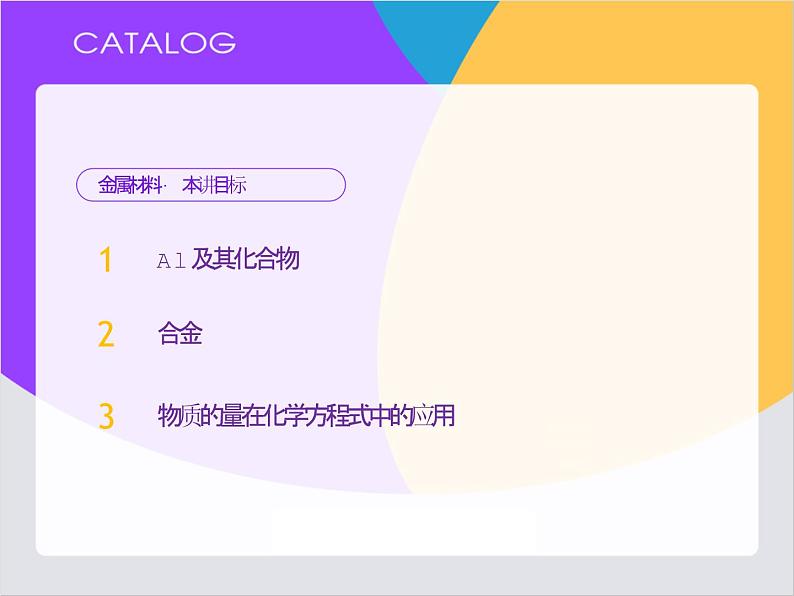 【同步课件】人教版2019高中化学必修一3.2金属材料02