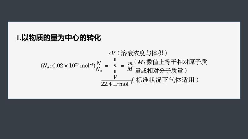 第三章　第二节　第2课时　物质的量在化学方程式计算中的应用-人教版高一化学必修一课件（含练习）05