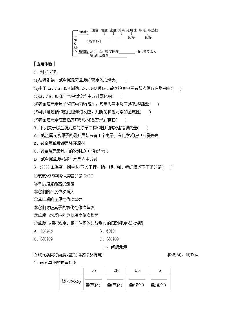 第四章　第一节　第3课时　原子结构与元素的性质-人教版高一化学必修一课件（含练习）03