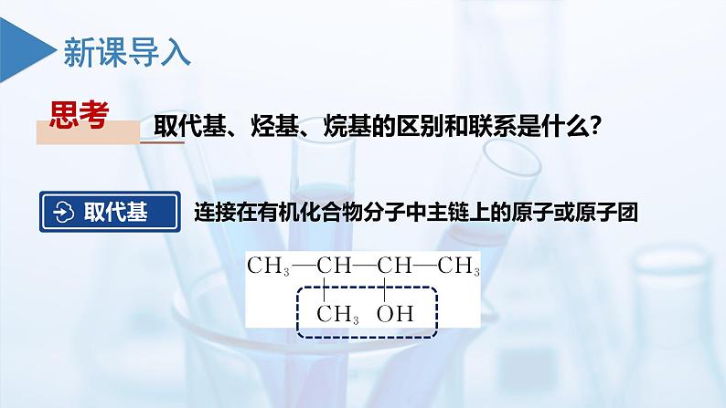 沪科版化学选择性必修三  1.3 有机化合物的命名（课件+分层练习）05