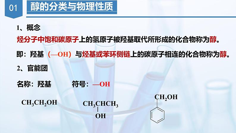 沪科版化学选择性必修三  3.1.1 醇的分类与物理性质（课件+分层练习+视频）05