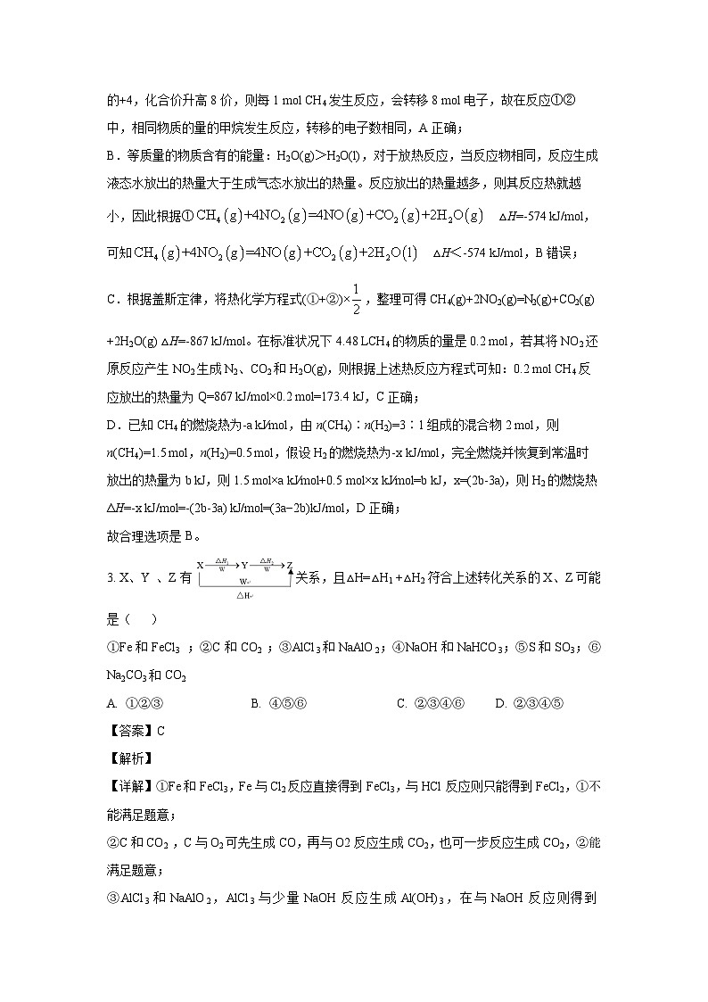[化学]江苏省常州高级中学2023_2024学年高一下学期期末试题(解析版)02
