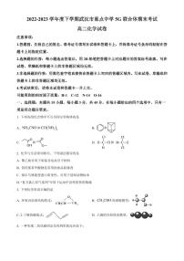 化学-湖北省武汉市重点中学5G联合体2023-2024学年高二下学期期末考试试题和答案