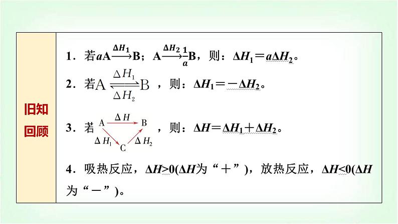 鲁科版高中化学选择性必修第一册第1章第1节第3课时焓变的计算及大小比较能力课课件第3页