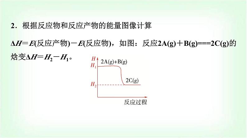 鲁科版高中化学选择性必修第一册第1章第1节第3课时焓变的计算及大小比较能力课课件第5页