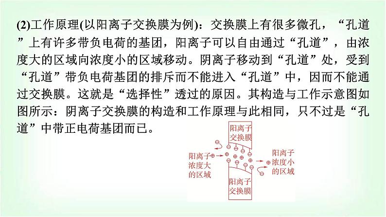 鲁科版高中化学选择性必修第一册第1章第3节第3课时“有膜”电解池题型的解题方法能力课课件第5页