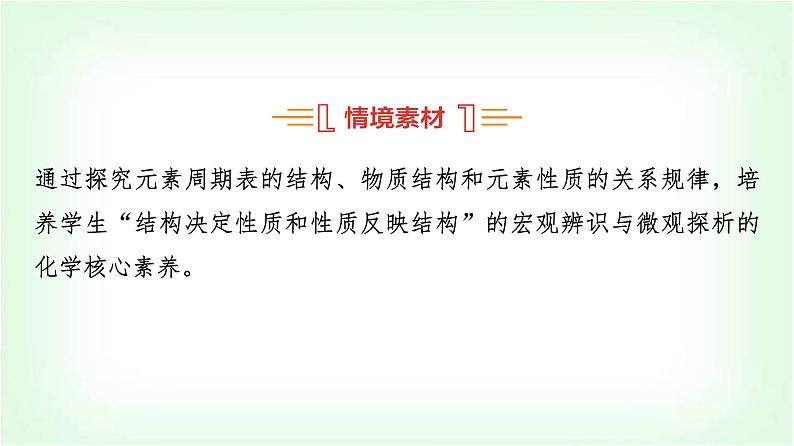 人教版高中化学必修第一册第4章情境活动课课题4探究元素周期表和周期律应用课件第2页