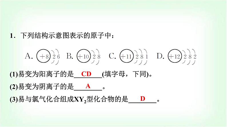 人教版高中化学必修第一册第4章第1节第3课时原子结构与元素的性质基础课课件04