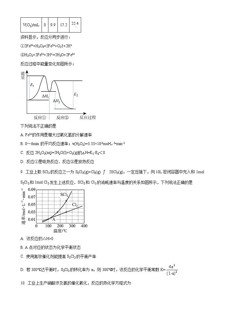 河南省信阳市浉河区信阳高级中学2024-2025学年高一上学期8月月考化学试题（原卷版）第3页