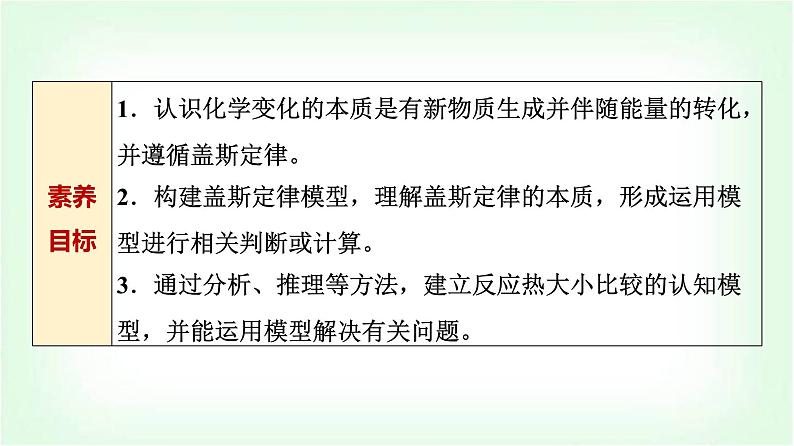 人教版高中化学选择性必修1第1章第2节反应热的计算基础课课件02