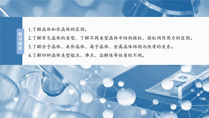 2025年高考化学大一轮大单元三　第九章　第36讲　物质的聚集状态　常见晶体类型（课件+讲义+练习）04