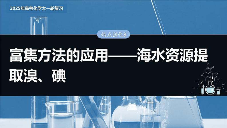 大单元二　第五章　热点强化8　富集方法的应用——海水资源提取溴、碘第3页