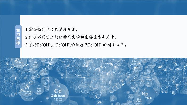 2025年高考化学大一轮大单元二　第四章　第十二讲　铁及其氧化物和氢氧化物（课件+讲义+练习）04