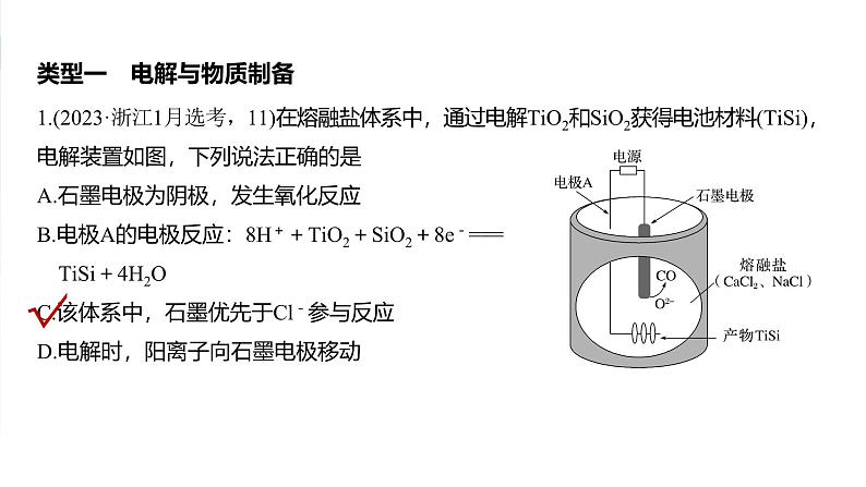 2025年高考化学大一轮大单元四　第十章　第43讲　电解原理应用新拓展（课件+讲义+练习）07