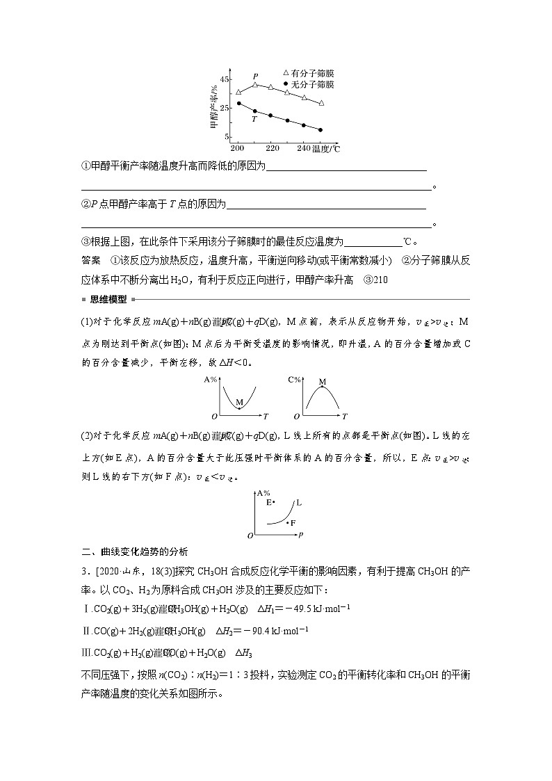2025年高考化学大一轮大单元四　第十一章　热点强化20　化学反应速率和化学平衡简答题（课件+讲义+练习）03