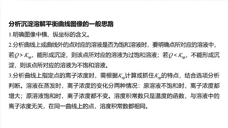 2025年高考化学大一轮大单元四　第十二章　第58讲　沉淀溶解平衡图像的分析（课件+讲义+练习）05