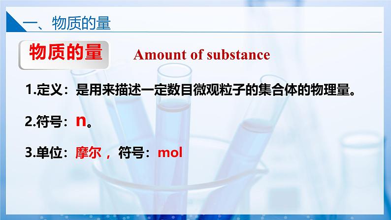 1.2.1物质的量（同步课件）第5页