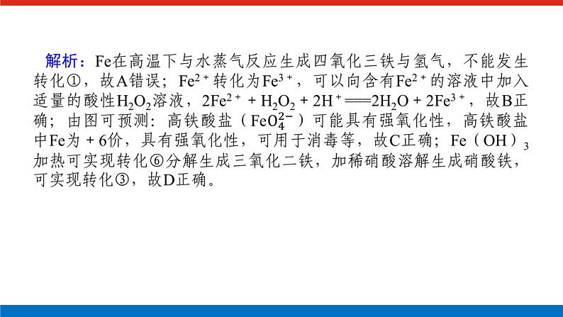 2025届高中化学全程复习构想课件全套13铁及其化合物的转化08