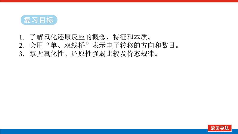 2025届高中化学全程复习构想课件全套04氧化还原反应的相关概念第2页