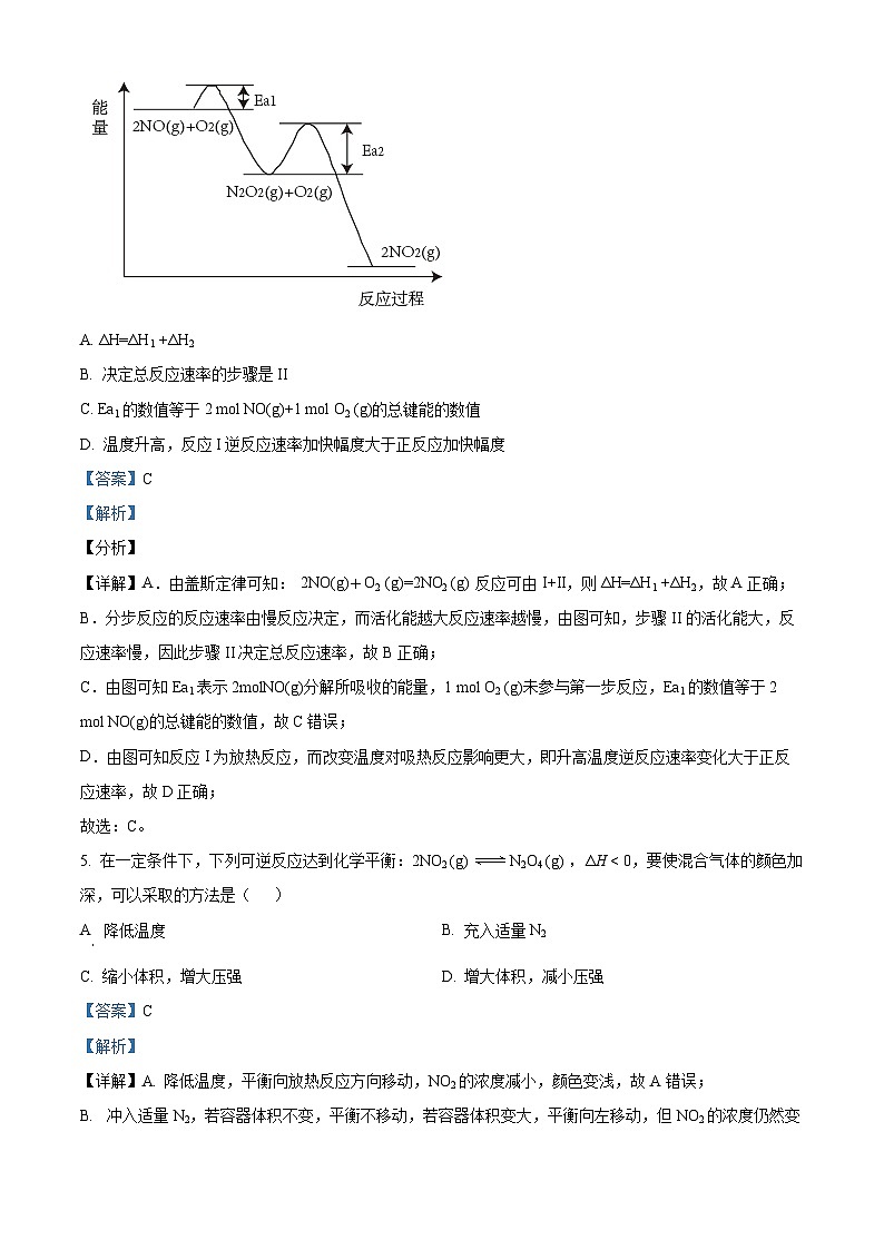 黑龙江省双鸭山市建新中学2024-2025学年高二上学期开学考试化学试题（解析版）第3页