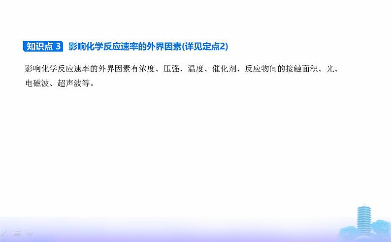 苏教版高中化学选择性必修1专题二化学反应速率与化学平衡第一单元化学反应速率教学课件第7页