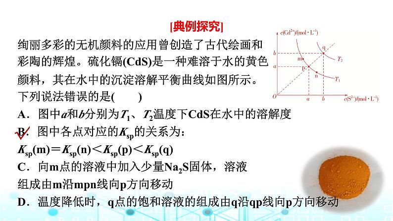 苏教版高中化学选择性必修1化学反应原理专题三第四单元能力课时七沉淀溶解平衡图像及溶度积常数的计算课件04