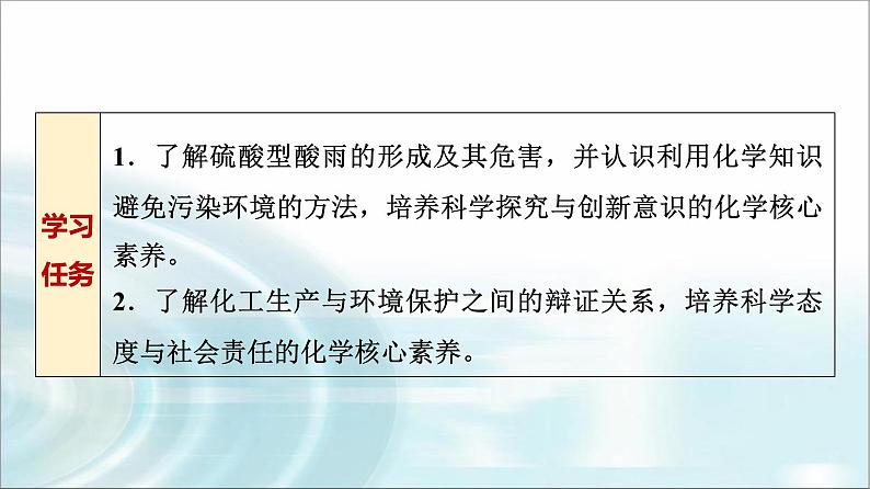 苏教版高中化学必修第一册专题四第三单元基础课时二2防治二氧化硫对环境的污染课件第2页