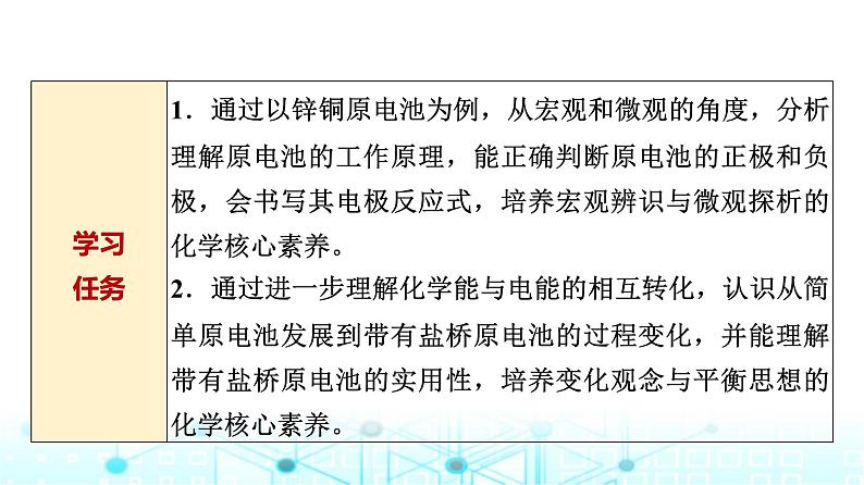 苏教版高中化学选择性必修1化学反应原理专题一第二单元基础课时四原电池的工作原理课件02